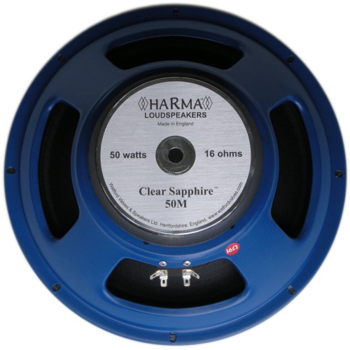 HARMA G10 CLEAR SAPPHIRE-50-16 OHM HARMA G10 CLEAR SAPPHIRE-50-16 OHM