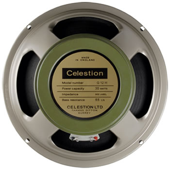 Celestion G12H 55 Hz Low Res Heritage 30 15 Ohm Celestion G12H 55 Hz Low Res Heritage 30 15 Ohm