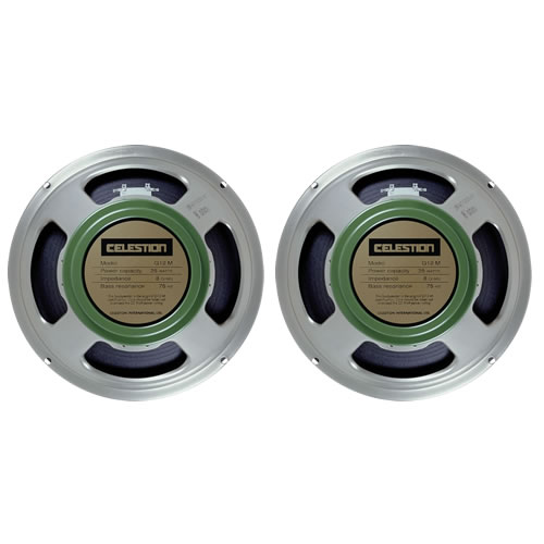 Celestion G12M Greenback 25 8 Ohm 2 off Celestion G12M Greenback 25 8 Ohm 2 off