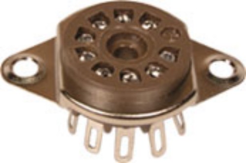 9 Pin B9A Belton Micalex Valve Socket Chassis Mount VT9-ST-2 9 Pin B9A Belton Micalex Valve Socket Chassis Mount VT9-ST-2