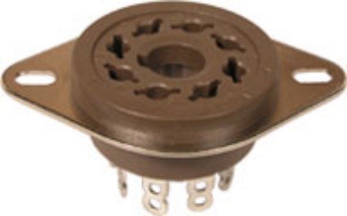 8 Pin Octal Belton Micalex Valve Socket Chassis Mount VT8-ST 8 Pin Octal Belton Micalex Valve Socket Chassis Mount VT8-ST