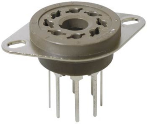 8 Pin Octal Belton Micalex Valve Socket with Long Legs PC Mount VT8-PT 8 Pin Octal Belton Micalex Valve Socket with Long Legs PC Mount VT8-PT